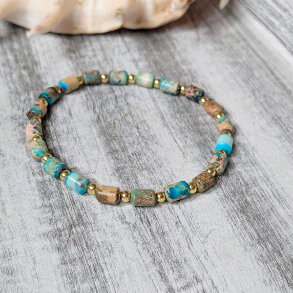 Náramok prírodný japis regalit2