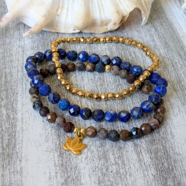 Set lapis lazuli a pietersit