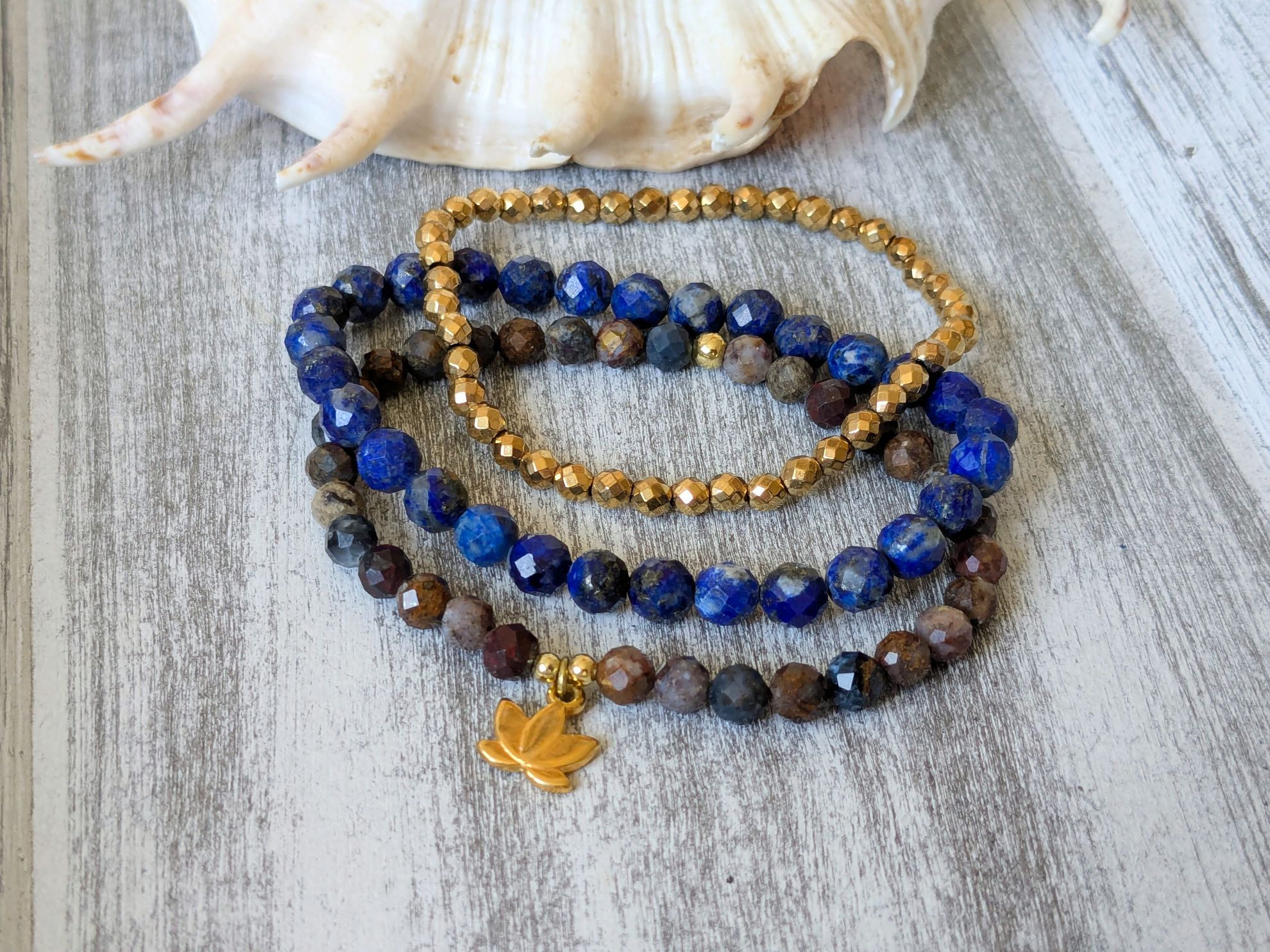 Set lapis lazuli a pietersit