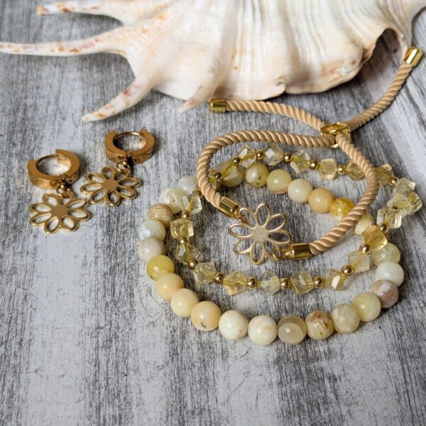 Set citrin a zlty opal